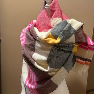 GAP Multicolor Striped Scarf